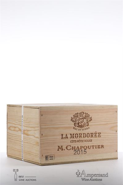 COTE ROTIE LA MORDOREE 2015 - M. Chapoutier - 6 Bottles - Owc 6
