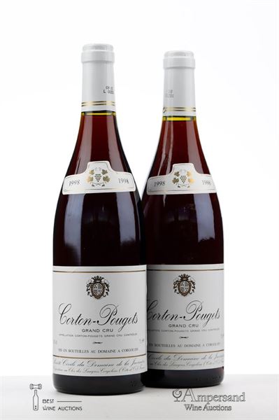 CORTON POUGETS 1998 - Domaine de la Juviniere - 2 Bottles
