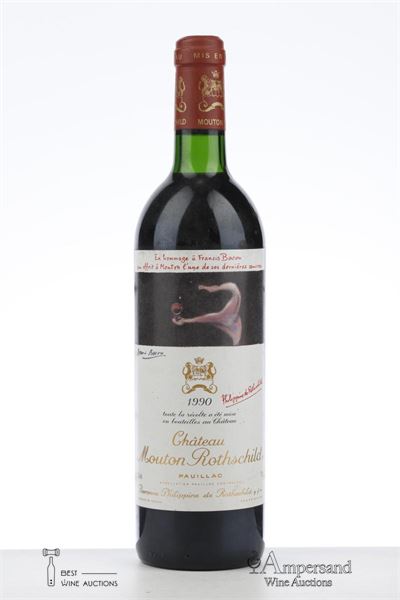 MOUTON ROTHSCHILD 1990 - Mc - 1 Bottle
