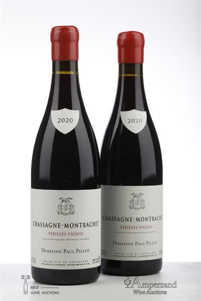 CHASSAGNE MONTRACHET ROUGE VIEILLES VIGNES 2020 - Paul Pillot - 2 Bottles