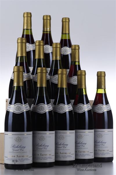 RICHEBOURG 1977 - Leon Sarment - 12 Bottles - Owc 12