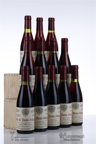 COTE DE NUITS VILLAGES 1990 - Pierre Gelin - 12 x 0,375Ltr