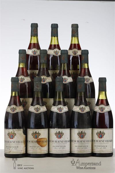 COTE DE BEAUNE VILLAGES 1976 - Dufouleur - 12 Bottles