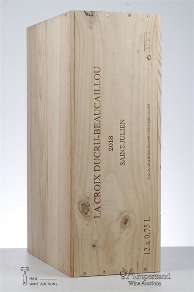 LA CROIX DUCRU BEAUCAILLOU 2018 - Mc - 12 Bottles - Owc 12