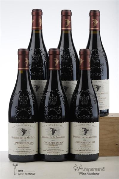 CHATEAUNEUF DU PAPE LA REINE DES BOIS 2009 - Domaine de la Mordoree - 6 Bottles