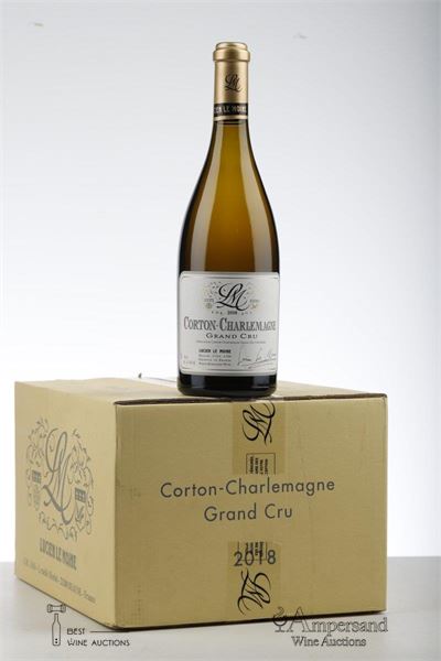 CORTON CHARLEMAGNE 2018 - Lucien Le Moine - 6 Bottles - Oc 6