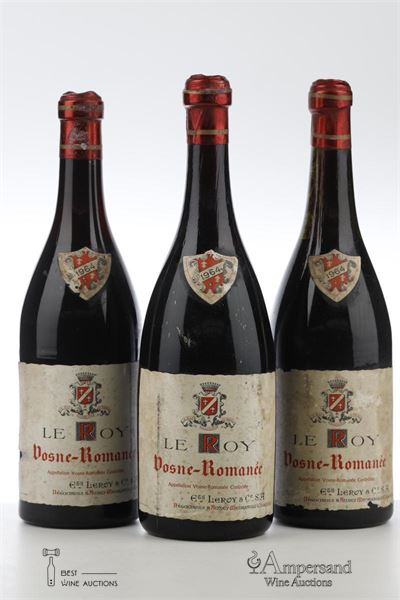 VOSNE ROMANEE 1964 - Leroy - Mb - 3 Bottles