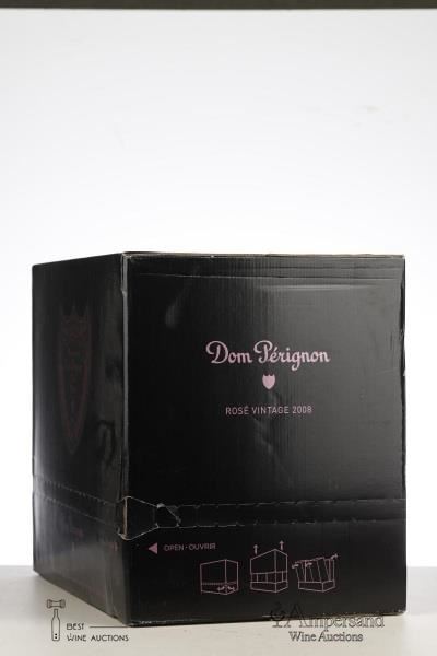 DOM PERIGNON ROSE 2008 - Moet et Chandon - 6 Bottles - Oc 6