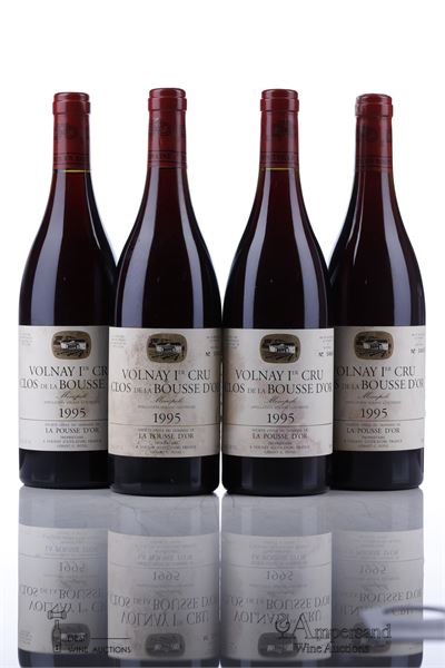 VOLNAY CLOS DE LA BOUSSE D'OR 1995 - La Pousse D'Or - 4 Bottles