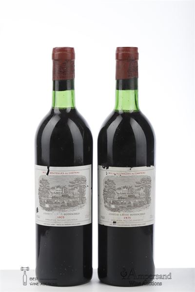 LAFITE ROTHSCHILD 1975 - Mc - 2 Bottles