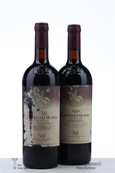 L'APPARITA 1992 - Castello di Ama - 2 Bottles