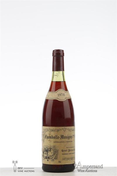 CHAMBOLLE MUSIGNY 1 ER CRU 1978 - Henri Perrot Minot - 1 Bottle