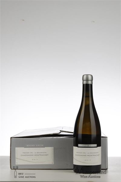 CHASSAGNE MONTRACHET BLANC LA BOUDRIOTTE 2017 - Bruno Colin - 6 Bottles - Oc 6