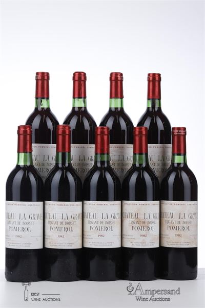 LA GRAVE A POMEROL 1982 - Mc - 9 Bottles - Owc 12