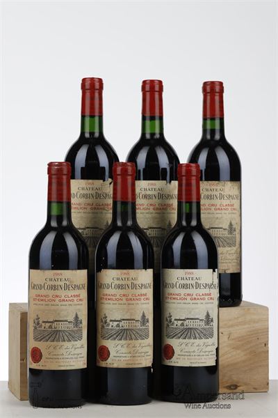 GRAND CORBIN D'ESPAGNE 1988 - Mc - 6 Bottles