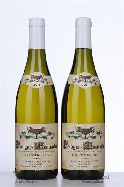 PULIGNY MONTRACHET LES ENSEIGNERES 2011 - Coche Dury - 2 Bottles