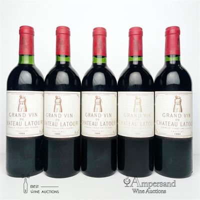 LATOUR 1982 - Mc - 5 Bottles