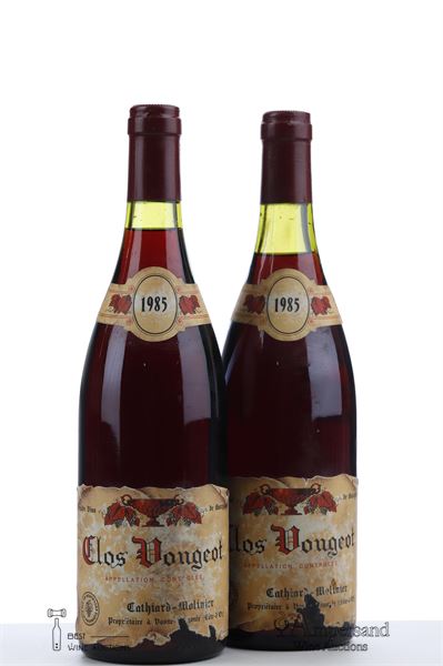 CLOS VOUGEOT 1985 - Cathiard Molinier - 2 Bottles