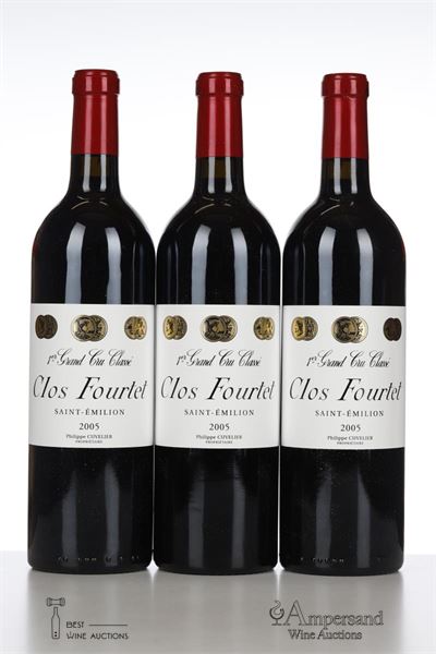 CLOS FOURTET 2005 - 3 Bottles