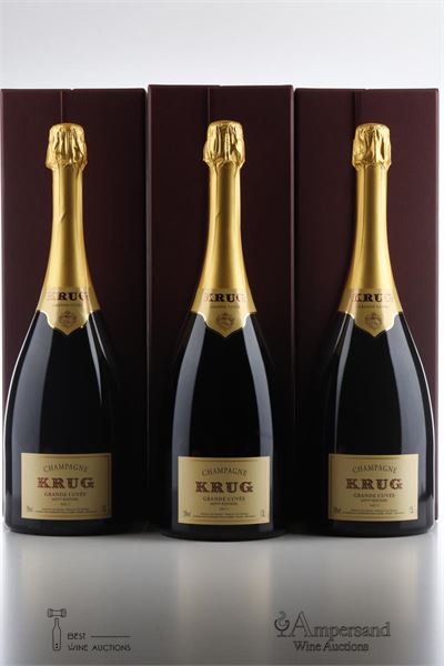 KRUG GRANDE CUVEE 163 Edition - 3 Magnums in Oc 1
