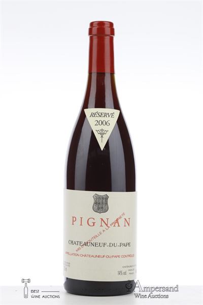 CHATEAUNEUF DU PAPE PIGNAN 2006 - Reynaud - 1 Bottle