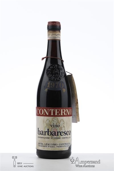 BARBARESCO 1970 - Conterno Giacomo - 1 Bottle