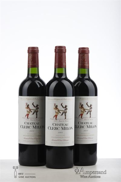 CLERC MILON 2004 - Mc - 3 Bottles