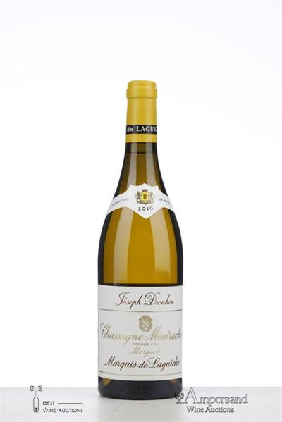 CHASSAGNE MONTRACHET BLANC MORGEOT MARQUIS DE LAGUICHE 2016 - Joseph Drouhin - 1 Bottle