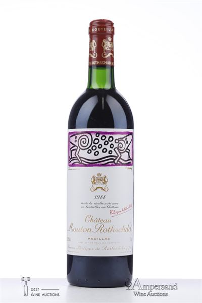 MOUTON ROTHSCHILD 1988 - Mc - 1 Bottle