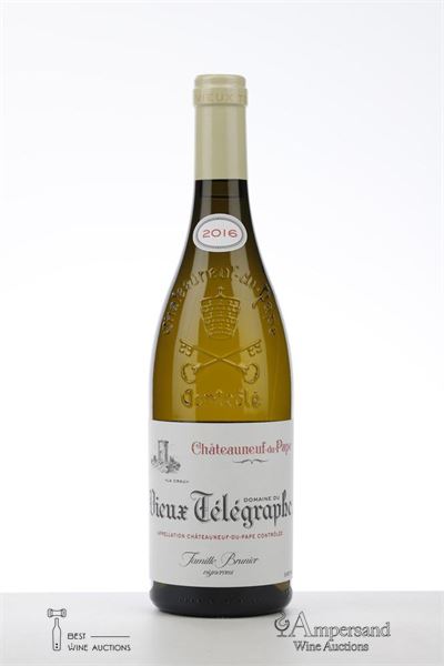 CHATEAUNEUF DU PAPE BLANC VIEUX TELEGRAPHE 2016 - Vieux Telegraphe - 1 Bottle