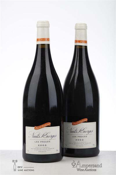 NUITS ST GEORGES LES PROCES 2003 - David Duband - 2 Magnums