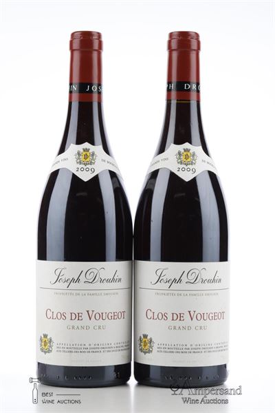 CLOS DE VOUGEOT 2009 - Joseph Drouhin - 2 Bottles