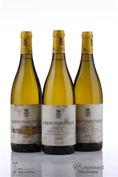 CORTON CHARLEMAGNE 1995 - Bonneau du Martray - 3 Bottles