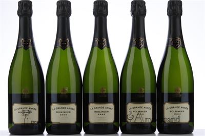 BOLLINGER GRANDE ANNEE Bollinger 1999 - 5 Bottles