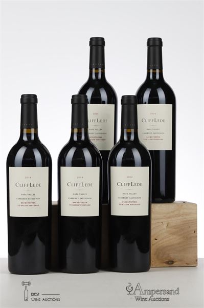 CLIFF LEDE CABERNET SAUVIGNON BECKSTOFFER TO KALON 2014 - Cliff Lede Vineyards - 5 Bottles