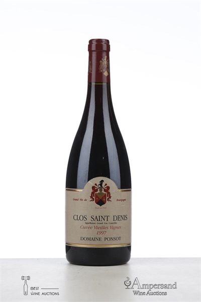 CLOS ST DENIS CUVEE VIEILLES VIGNES 1997 - Ponsot - 1 Bottle