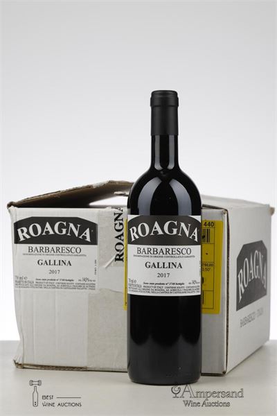BARBARESCO GALLINA 2017 - Roagna - 6 Bottles - Oc 6