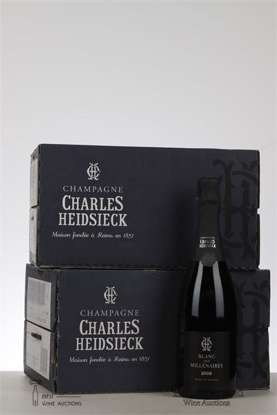CHARLES HEIDSIECK BLANC DES MILLENAIRES 2006 - Charles Heidsieck - 12 Bottles - Oc 6