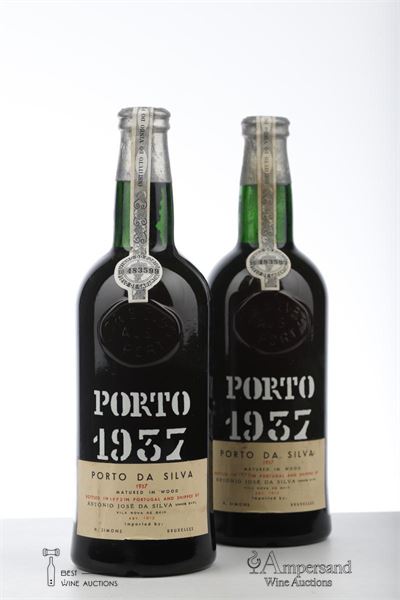 DA SILVA PORT 1937 - Da Silva - Bottled 1972 - 2 Bottles