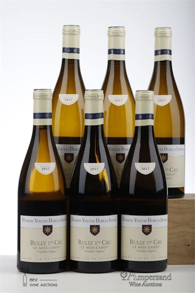 RULLY BLANC LE MEIX CADOT VIEILLES VIGNES 2017 - Dureuil Janthial - 6 Bottles
