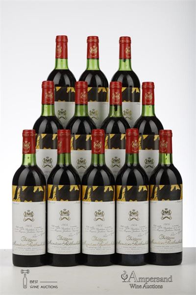 MOUTON ROTHSCHILD 1974 - Mc - 12 Bottles - Owc 12