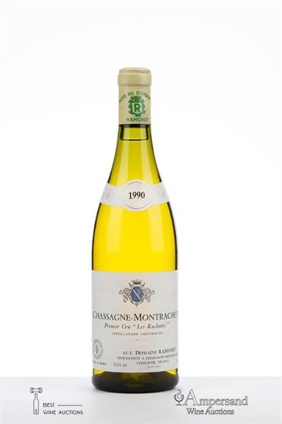 CHASSAGNE MONTRACHET BLANC LES RUCHOTTES 1990 - Ramonet - 1 Bottle