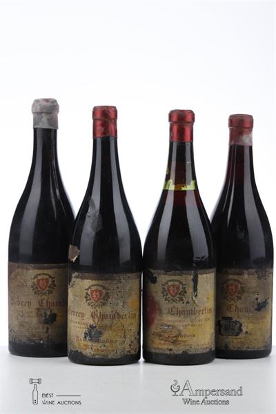GEVREY CHAMBERTIN LAVAUX ST JACQUES 1959 - Daniel Sanders - 4 Bottles
