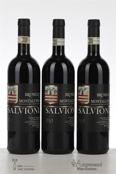 BRUNELLO DI MONTALCINO LA CERBAIOLA 2011 - Salvioni - 3 Bottles