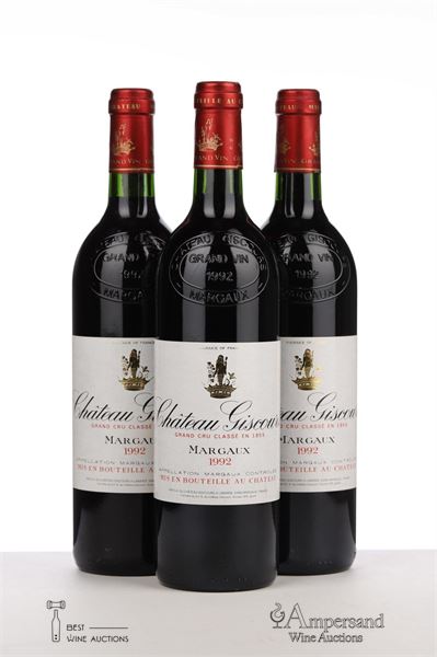GISCOURS 1992 - Mc - 3 Bottles