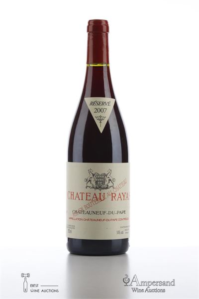 CHATEAUNEUF DU PAPE RAYAS 2007 - Reynaud - 1 Bottle