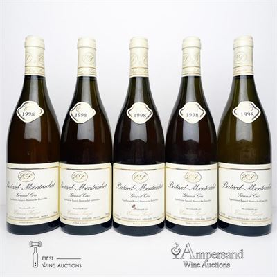 BATARD MONTRACHET 1998 - Etienne Sauzet - 5 Bottles
