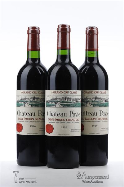 PAVIE 1996 - Mc - 3 Bottles