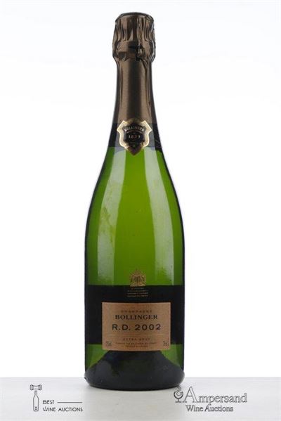 BOLLINGER R.D. 2002 - Bollinger  - degorgee 3/2014 - 1 Bottle