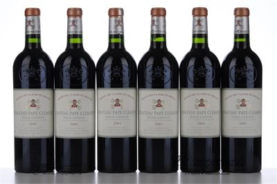 PAPE CLEMENT 2001 - 6 Bottles